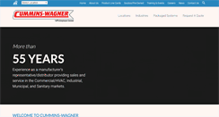 Desktop Screenshot of cummins-wagner.com